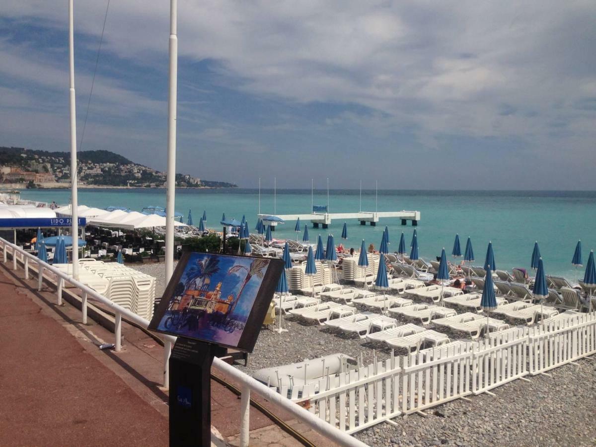 Stylish 2 Room Flat 60 Meters To The Beach Nice Buitenkant foto